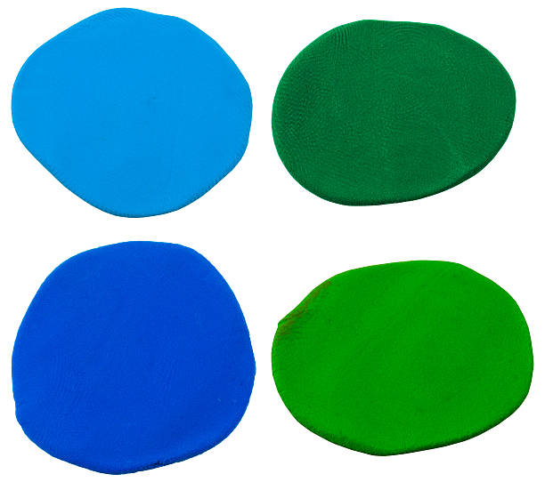 istock set of plasticine abstract shape texture on white 473297020