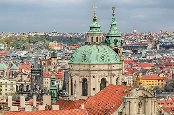istock Aerial view of Prague (Czech Republic) 473299706