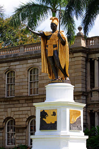 Statue of King Kamehameha, Honolulu, Hawaii