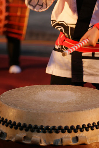 Stock image of Japanese Taiko Drum