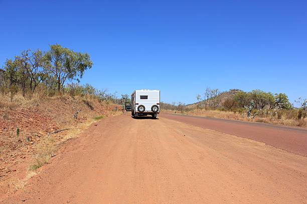 istock Caravanning in Trailer in Outback Australia 473301634