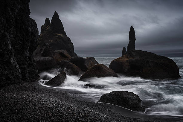 Rock needles stock photo