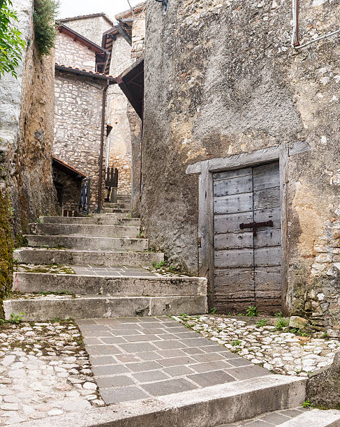 istock Morro Reatino, Italian village 473302550