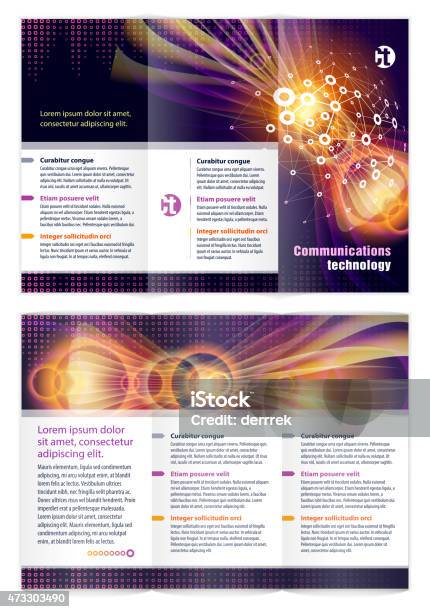 Communication Technology Graphics Design Graphic Design Template Communications Technology Stock Illustration ...