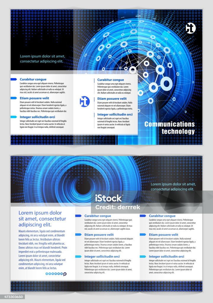Communication Technology Graphics Design Graphic Design Template Communications Technology Stock Illustration ...