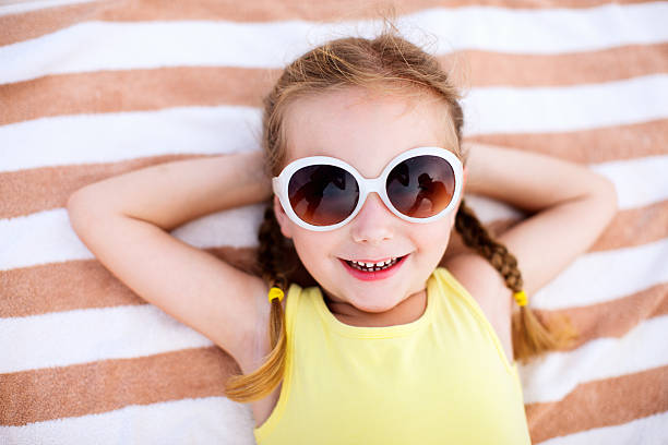 istock Adorable little girl on vacation 473307170