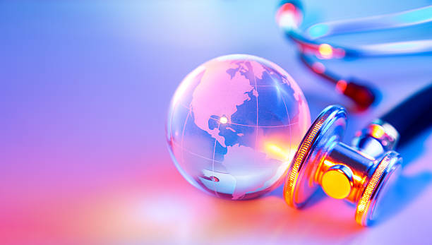 planet genießen – zuhören crystal planet - map globe usa global business stock-fotos und bilder