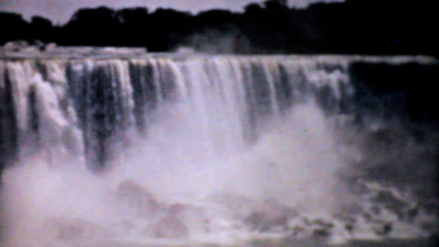 Majestic Niagara Falls-1940 Vintage 8mm film