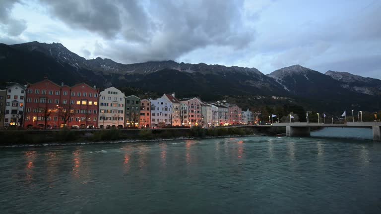 Innsbruck Austria - architecture and nature background