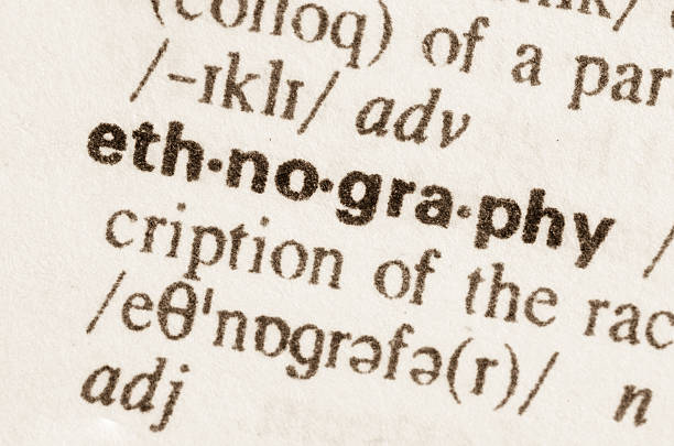 istock Dictionary definition of word ethnography 473311824