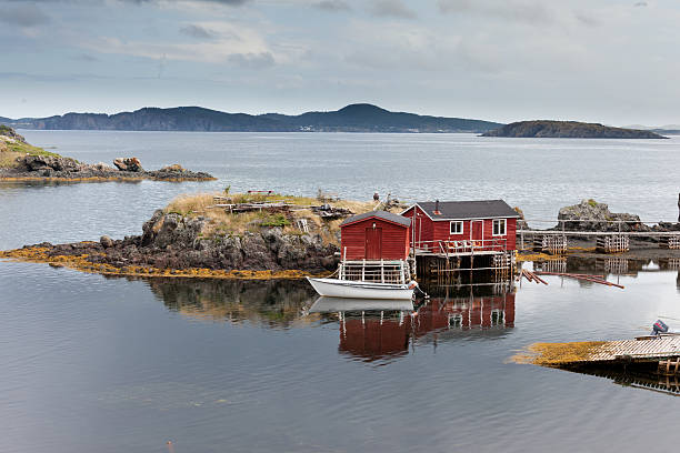 istock Newfoundland fishing shacks NL Atlantic Canada 473311874