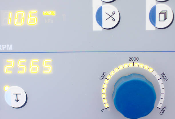 istock control panel of medical apparatus. 473313110