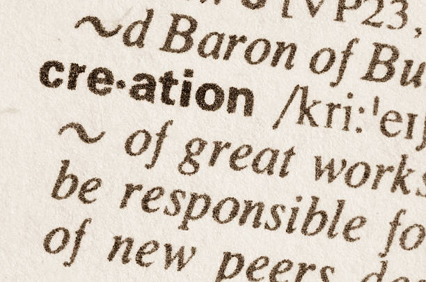 istock Dictionary definition of word creation 473317060