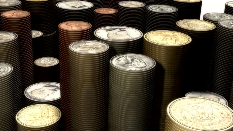 American Coins in Stacks, Economy, Finance