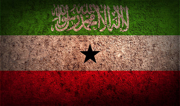 istock Flag of Somaliland with old texture. 473320588