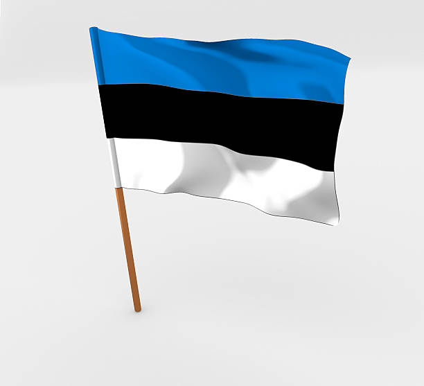 istock Estonia flag illustration 473334488