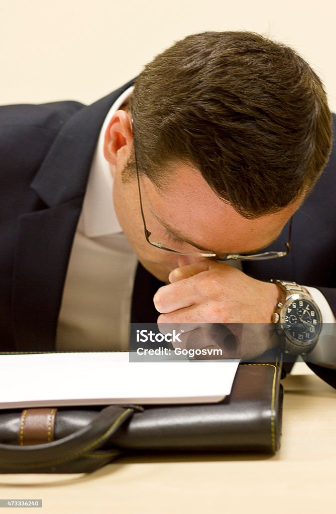 Young Businessman working in the office 20-29 Years Stock Photo