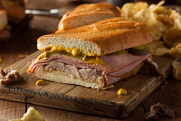 istock Homemade Traditional Cuban Sandwiches 473336724