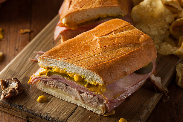 istock Homemade Traditional Cuban Sandwiches 473336736