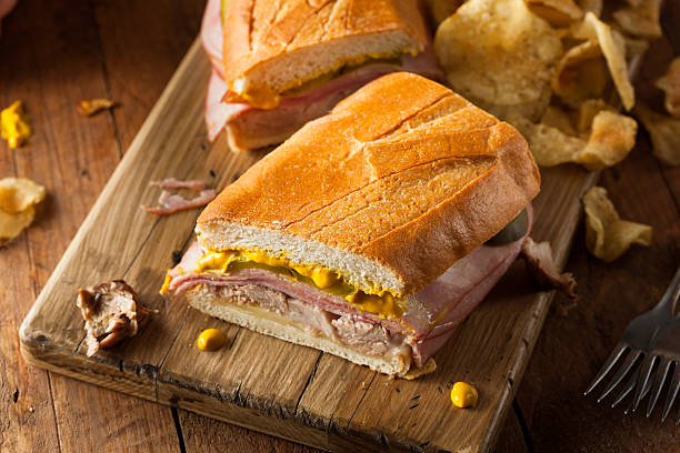 istock Homemade Traditional Cuban Sandwiches 473336746
