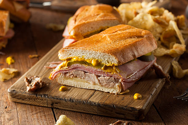 istock Homemade Traditional Cuban Sandwiches 473336752
