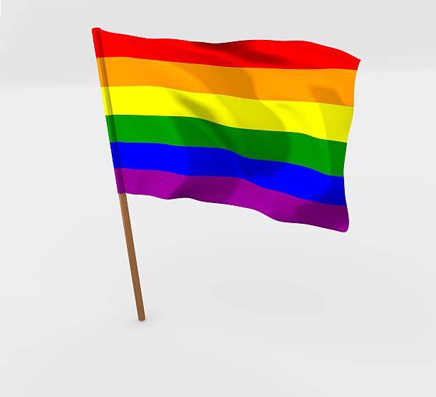 istock Gay flag illustration 473341498