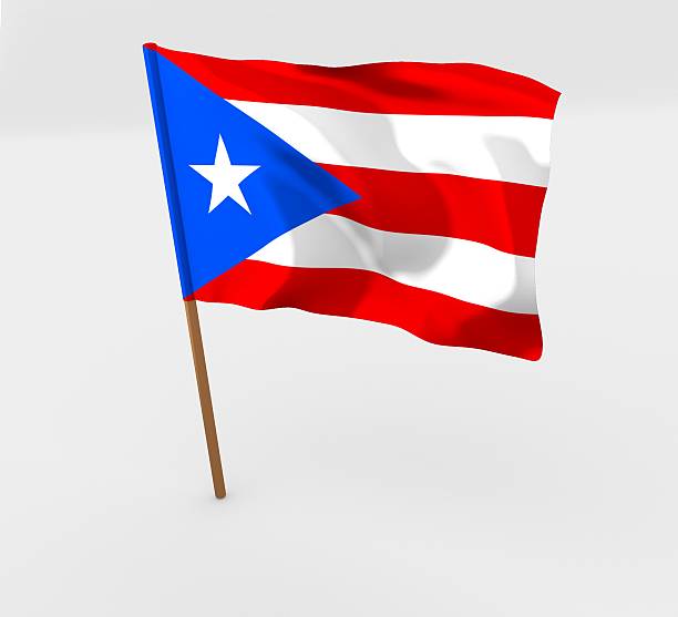 istock Puerto Rico flag illustration 473341540