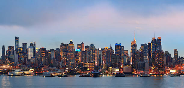 istock New York City sunset 473342572