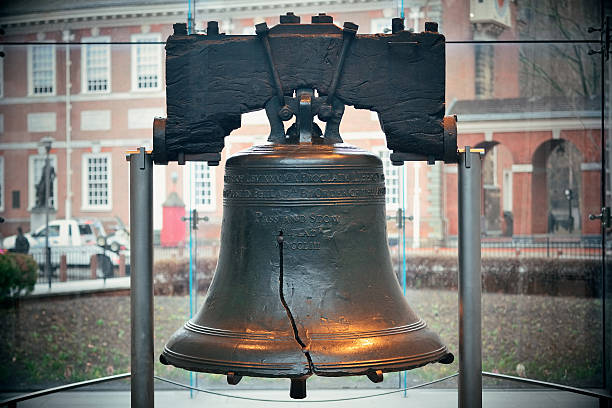 liberty bell - historical site foto e immagini stock