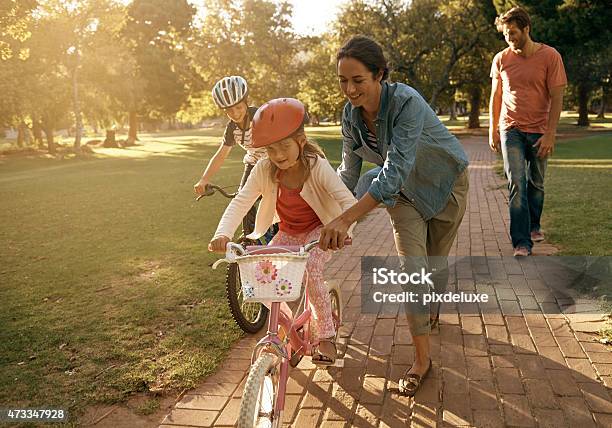 The Love Coming To The Park Stock Photo - Download Image Now - Cycling, Bicycle, Riding
