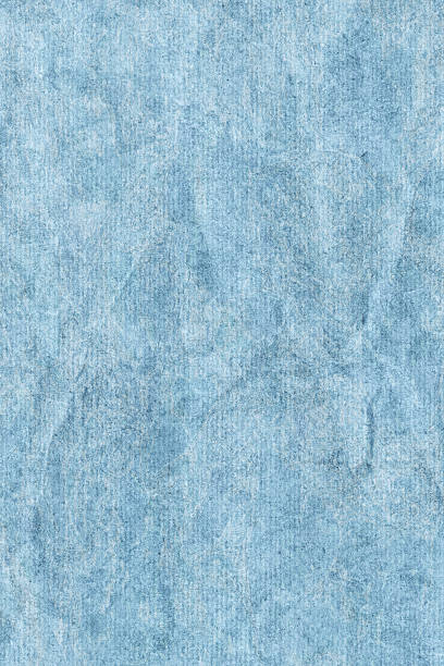 istock Blue Recycle Striped Kraft Paper Mottled Crumpled Grunge Texture 473348378