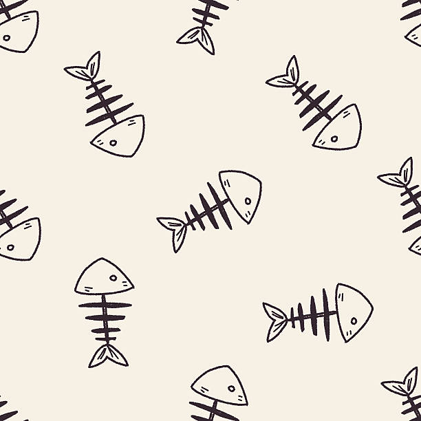 80+ Fishbone Drawing Illustrations - iStock