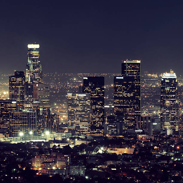 istock Los Angeles at night 473351700