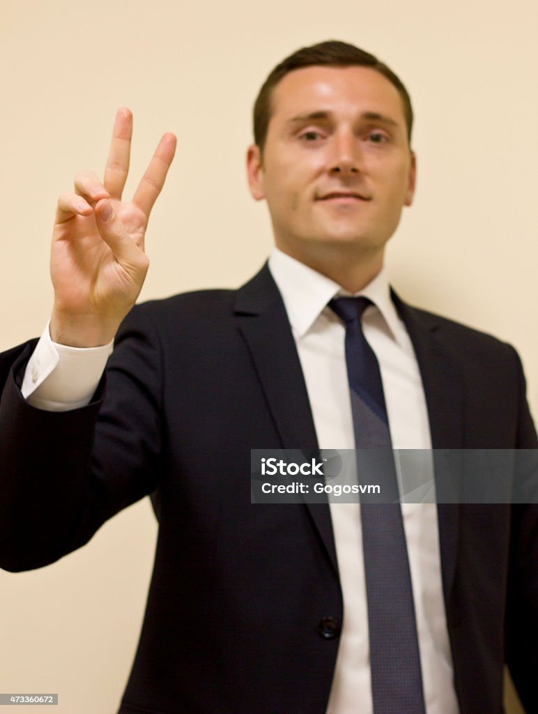 Young Businessman working in the office 20-29 Years Stock Photo