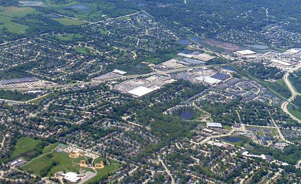 istock Aerial image of Midwest 473363882