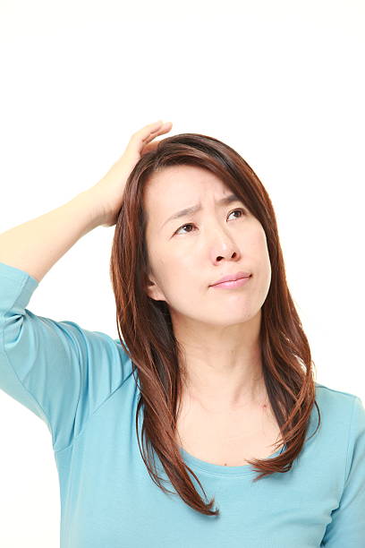istock Japanese woman worries about something 473373904
