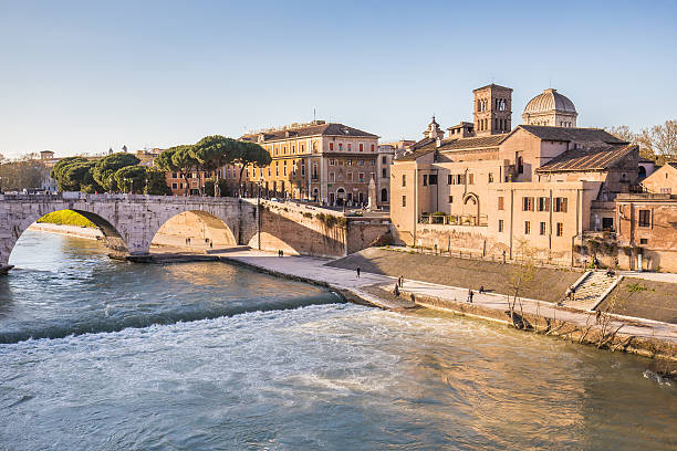 istock Rome Cityscape with the Tiber River 473375070