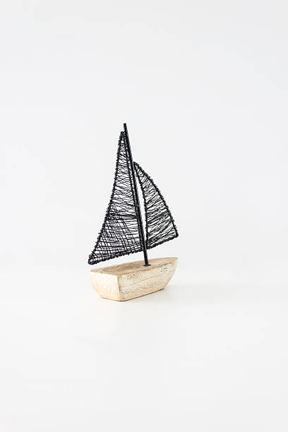 istock Isolated Wood and Iron Sailboat 2 473376666