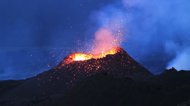 Eruption of Volcano