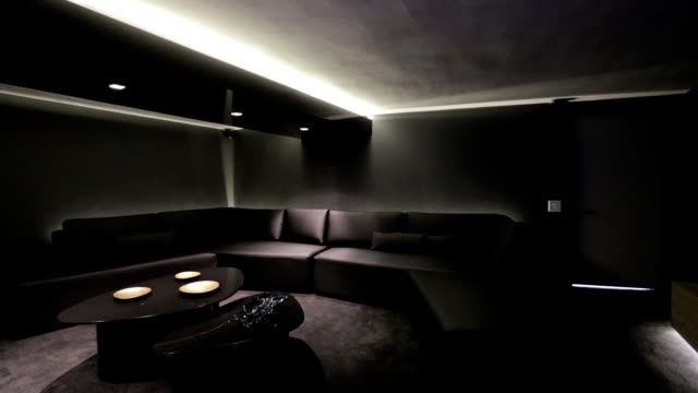 Dark home theater