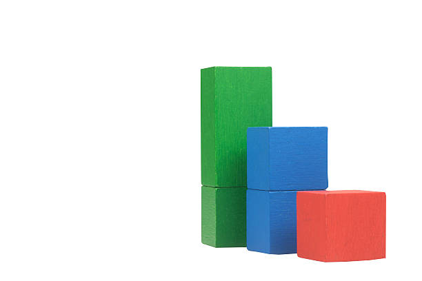istock Business concept wooden cubes isolated. 473412778