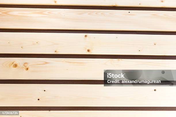 Wood Wall Panneling Stock Photo - Download Image Now - 2015, Backgrounds, Brown