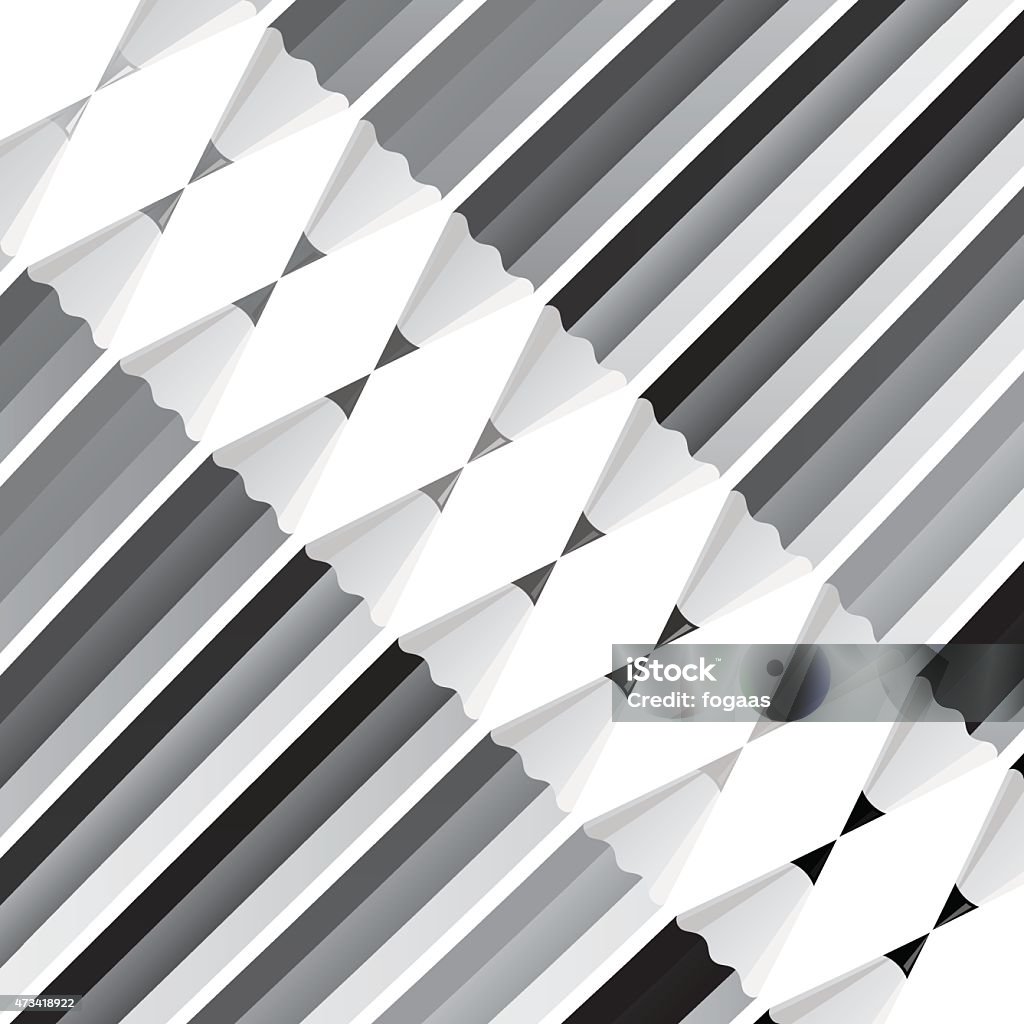 Black and white pencil texture Black and white pencil texture - different shades of gray pencils in a row and isolated from background. 2015 stock vector