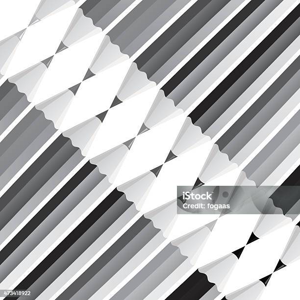Black And White Pencil Texture Stock Illustration - Download Image Now - 2015, Animal Markings, Art