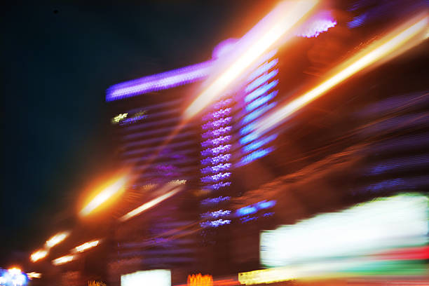 istock fast driving in the night city 473419454