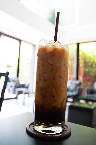 istock Iced Thai coffee in cafe in Bangkok 473420884