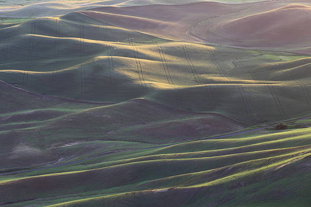 istock Morning Lights on the Rolling Hills 473422578