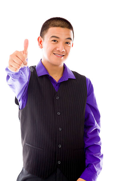 istock model isolated positive attitude thumbs up 473426132