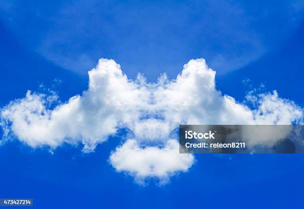 White Clouds And Blue Sky Stock Photo - Download Image Now - 2015, Accessibility, Backgrounds