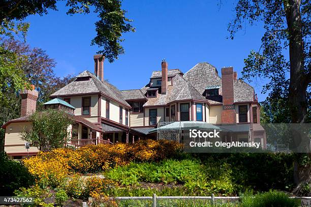 Highfield Hall And Gardens In Falmouth Cape Cod Massachusetts Stock Photo - Download Image Now